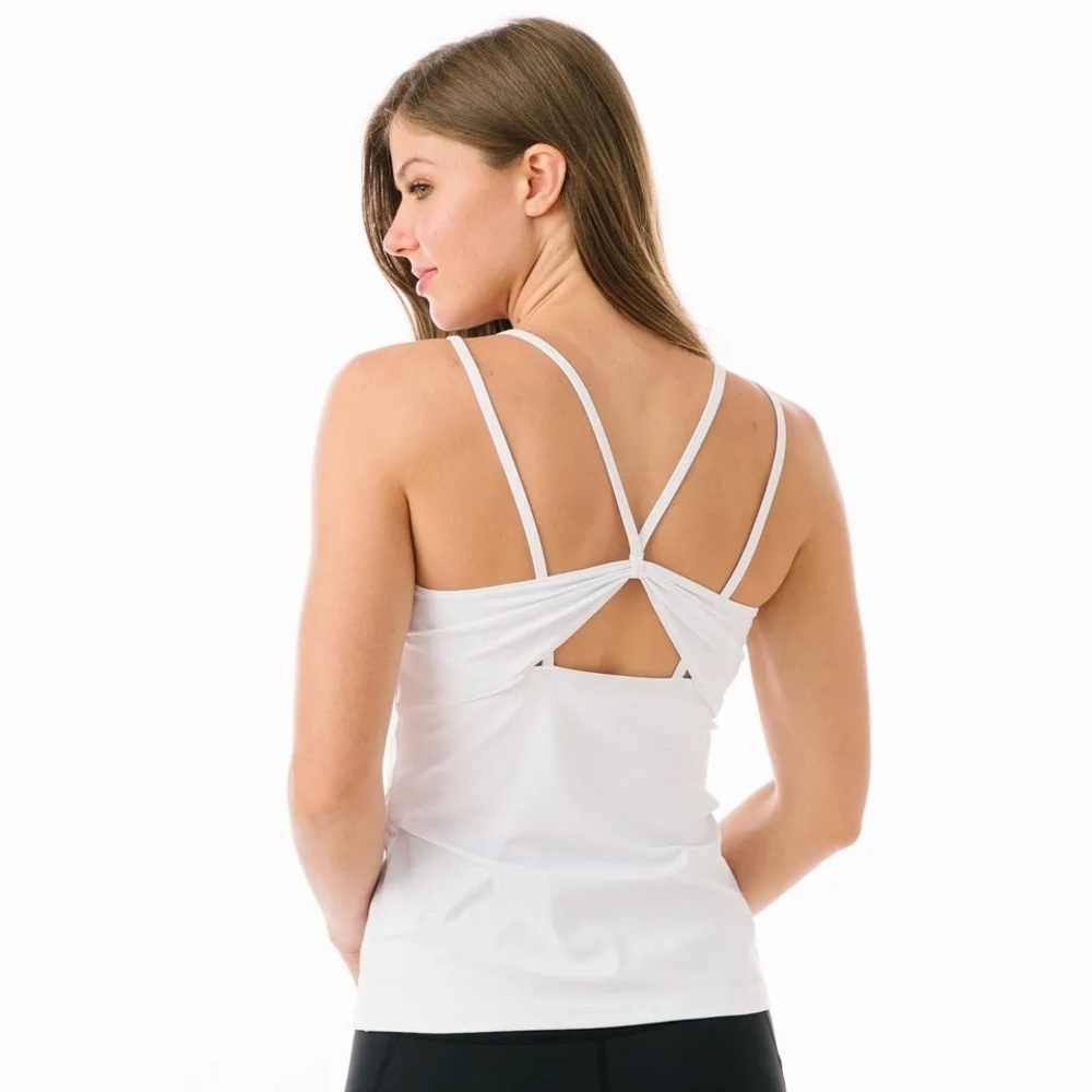 Zyia Party in the Back Tank w built in bra